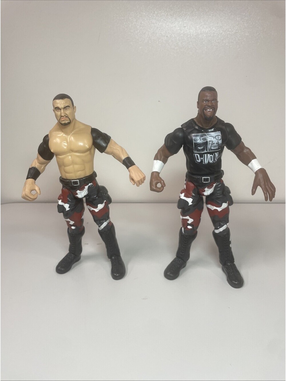 DUDLEY BOYZ Action Figures Titan Tron Live 1999 JAKKS Pacific Wrestling WWE WWF